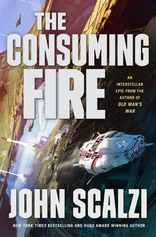 The cover of The Consuming Fire by John Scalzi