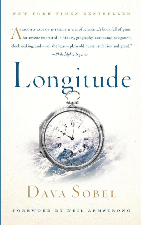 The cover of Longitude by Dava Sobel